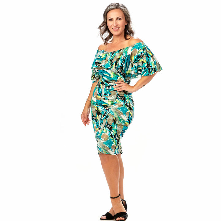 Robe paysanne froncée