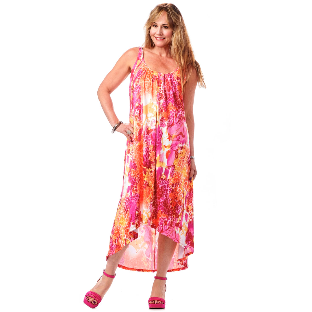 Wide Strap Shelf Bra Dress