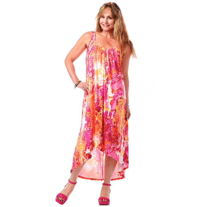 Wide Strap Shelf Bra Dress