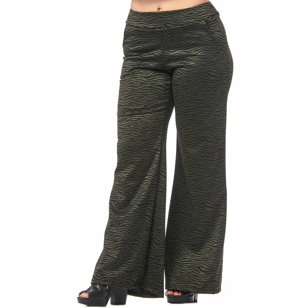 Jacquard Flare Pant