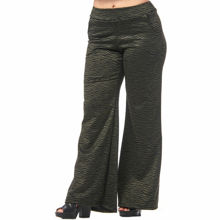 Jacquard Flare Pant
