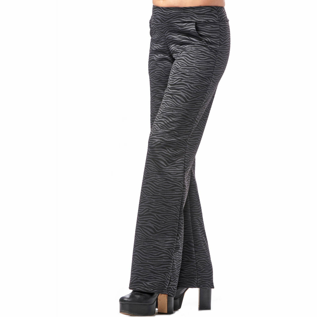Jacquard Flare Pant
