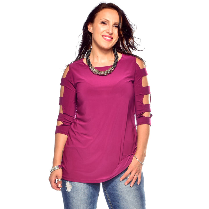 Haut à épaules dénudées