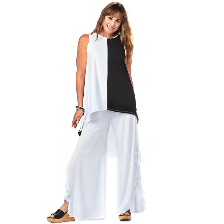 Sleeveless Colourblock Tunic